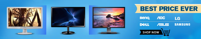 Monitors - Best prices ever