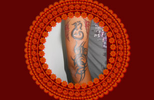Rs. 149 to get 1 sq inch black or coloured permanent tattoo worth Rs. 500