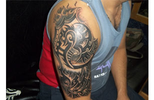 Rs. 399 for 3-sq-inch black & grey or colour tattoo worth Rs. 4500 at RNA Tattoo