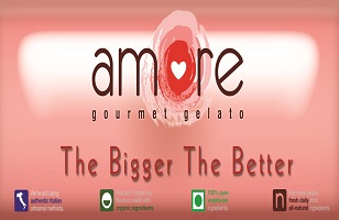 Rs. 30 to enjoy Amore Gelato worth Rs. 100 at Amore Gelato