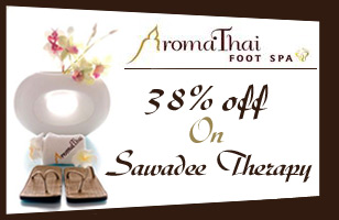 Rs. 699 for Sawadee hot oil therapy worth Rs. 1125 at Aroma Thai Spa