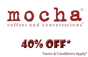 Rs. 300 to enjoy food and beverages worth Rs. 500 at Mocha