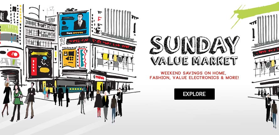 Sunday Value Market @Snapdeal