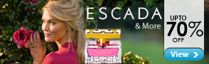 Escada Perfumes & more - Upto 70% off