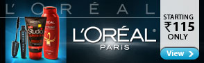L'oreal Paris starting Rs.115