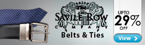 Belts & ties upto 29% off