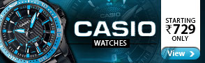Casio watches Starting Rs. 729