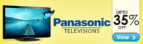 35% off Panasonic Televisions