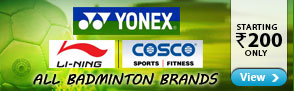 Sports Equipment starting Rs200