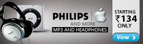 MP3 & headphones from Rs.134