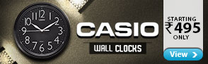 Wall clocks starting Rs.495