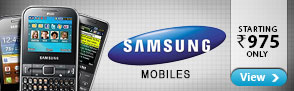 Samsung Mobiles starting Rs.975