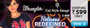 Casual Wear from USI, Wrangler and more at Rs.599 only