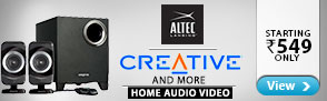 Altec, Creative - Home Audio Vedio from Rs.549