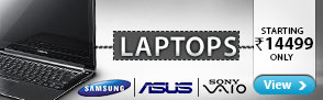 Laptops by Asus, Sony, Samsung and more Starting Rs.14499 Only