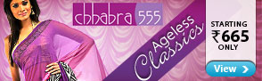 Sarees from Chabra 555 starting at Rs.665