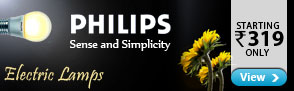 Philips Lamps from Rs.319 Only