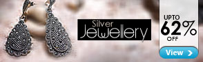 Silver jewelery upto 62% off.
