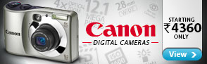 Canon DigiCam starting Rs.4360