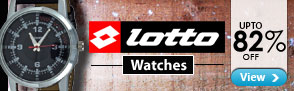 Upto 82% off on Lotto watches