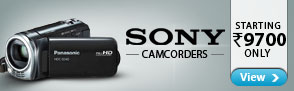 Sony Camcorders @ Rs.9700