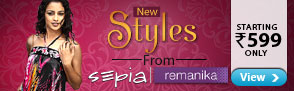 Women's wear from Remanika & Sepia Starting Rs.599