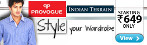 Provogue, Indian Terrain & more from Rs.649