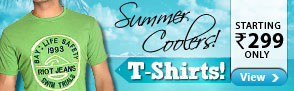 Summer T-shirts From Rs. 299