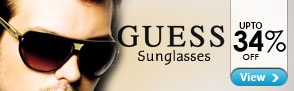 Upto 34% off Guess sunglasses