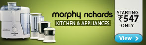 Morphy Richards kitchen appliances starting Rs 547
