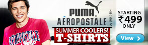 Aeropostale, Puma starting Rs.499