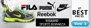 Puma,Nike,Reebok @ Best Prices