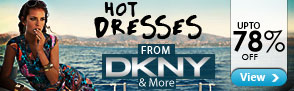 Upto 78% off Dresses from DKNY