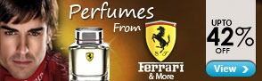 Fragrances from Ferrari & more