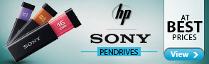 Pen Drives from Sony & HP