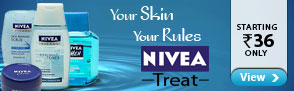 Nivea products starting at Rs.36