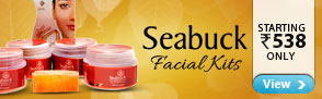 Seabuck facial kits starting Rs 538