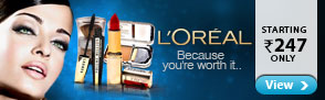 L'OREAL beauty products starting Rs.247 only