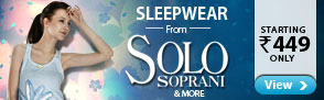 Solo Sleepwear from Rs.499