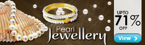 Upto 71% off Pearl Jewellery