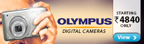 Olympus digital cameras starting Rs 4840