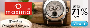 Maxima watches upto 71 % off