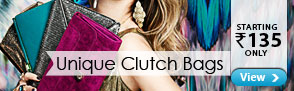 Unique Clutch bags Starting Rs.135 Only