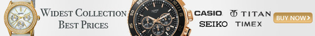 Widest Collection of Watches at Best Prices: Casio, Seiko,  Titan, Timex