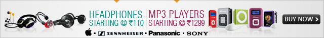 MP3 players & Headphones;Apple, Sennheiser, Sony, Panasonic,  Creative