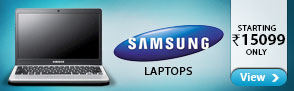 samsung laptops at Rs. 15999