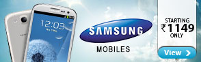 Samsung mobiles starting 1149