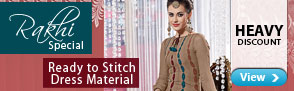 Heavy discounts on ready to stitch dress material