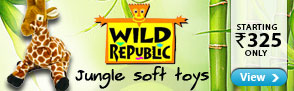 Soft toys starting Rs 325