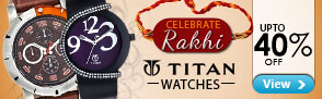 Upto 40% off Titan Watches